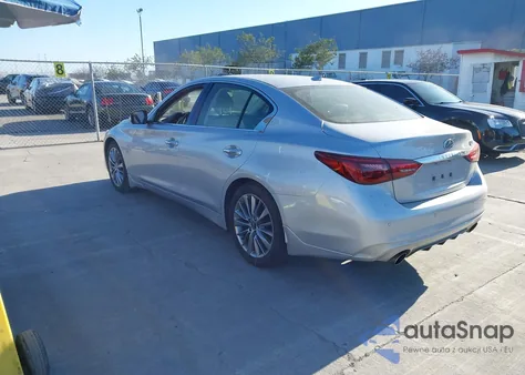 2018 Infiniti Q50 3.0T Luxe z USA, uszkodzony, nr VIN JN1EV7AP6JM360270